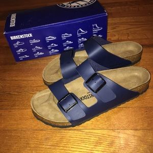 Birkenstock Men Arizona navy blue 44 NEW
